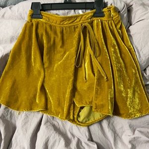Free Peopls Velvet skort